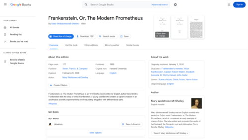 Google Books Library Project
